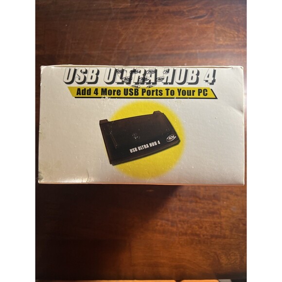 USB Ultra Hub 4 (Powered) - ADS Technologies PC or MAC - NEW IN FACTORY BOX - Picture 6 of 6